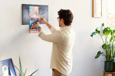 Tableau de liège Pays du monde en lettres