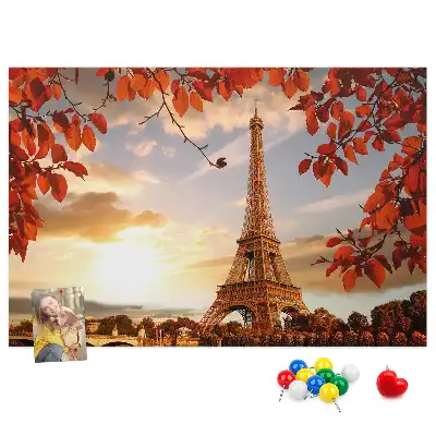Tableau en liège déco Tour Eiffel