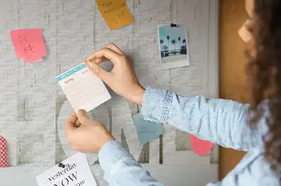 Tableau en liège déco Typographie "home" pour le mur du salon