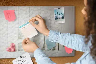 Tableau en liège déco Typographie "home" pour le mur du salon