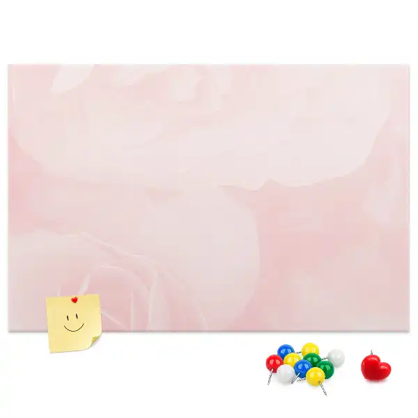 Tableau d’affichage en liège Roses en fleurs