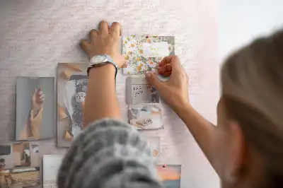 Tableau d’affichage en liège Roses en fleurs