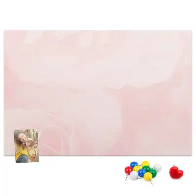 Tableau d’affichage en liège Roses en fleurs