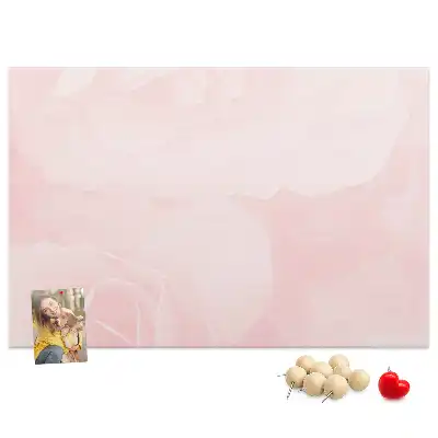 Tableau d’affichage en liège Roses en fleurs