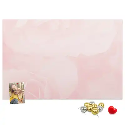 Tableau d’affichage en liège Roses en fleurs