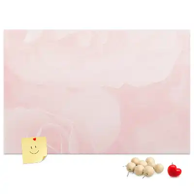 Tableau d’affichage en liège Roses en fleurs