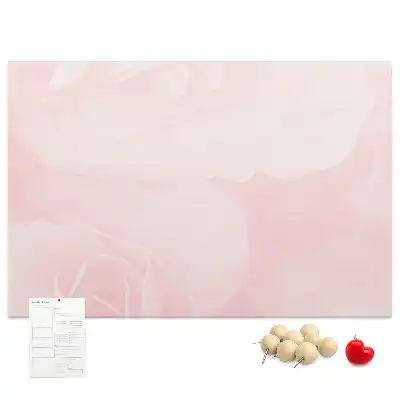 Tableau d’affichage en liège Roses en fleurs