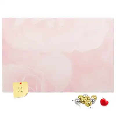 Tableau d’affichage en liège Roses en fleurs