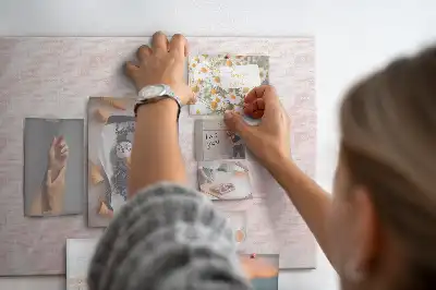 Tableau d’affichage en liège Roses en fleurs