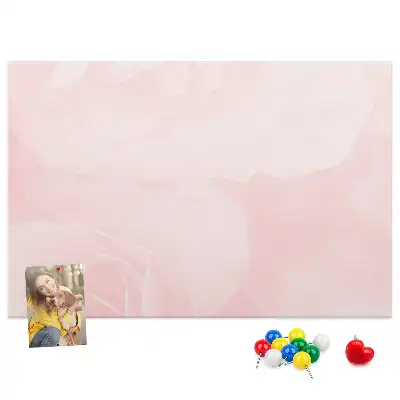 Tableau d’affichage en liège Roses en fleurs