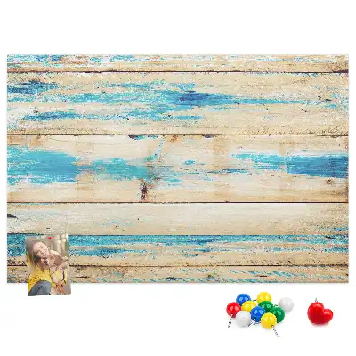 Tableau d’affichage en liège Bois rayé