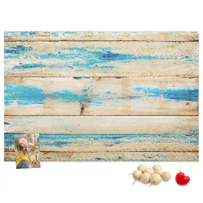 Tableau d’affichage en liège Bois rayé