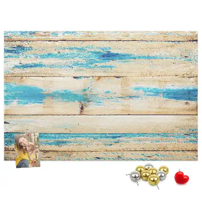 Tableau d’affichage en liège Bois rayé