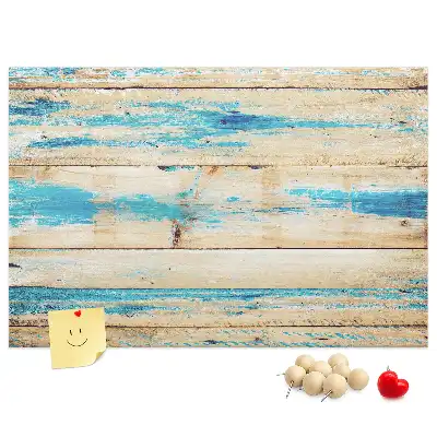 Tableau d’affichage en liège Bois rayé