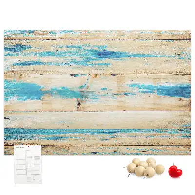 Tableau d’affichage en liège Bois rayé