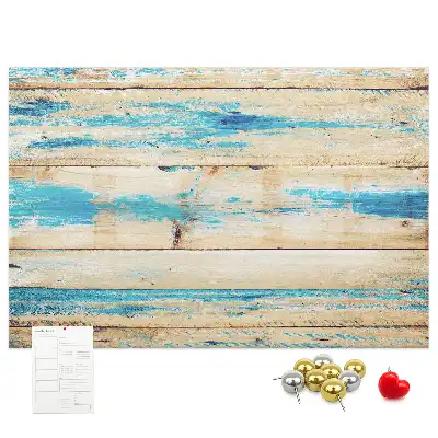 Tableau d’affichage en liège Bois rayé