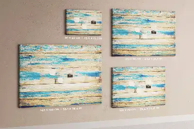 Tableau d’affichage en liège Bois rayé