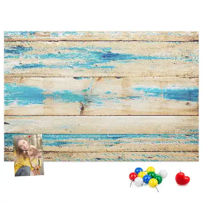 Tableau d’affichage en liège Bois rayé