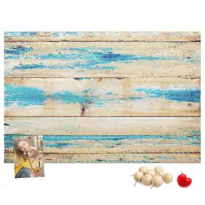 Tableau d’affichage en liège Bois rayé