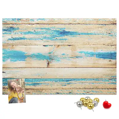 Tableau d’affichage en liège Bois rayé