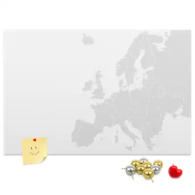 Tableau de liège Continent européen division