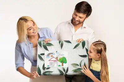 Tableau de liège Cadre de feuilles