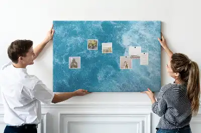 Tableau de liège Mer eau