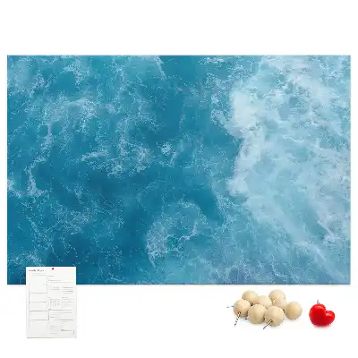 Tableau de liège Mer eau