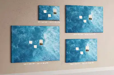 Tableau de liège Mer eau
