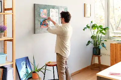 Tableau en liège déco Surface marbre