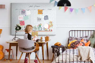 Tableau de liège Calendrier hebdomadaire mural