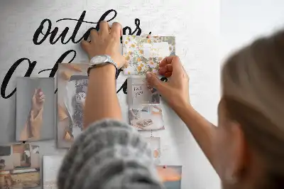 Tableau de liège Aventure hors de la maison