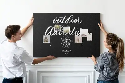Tableau en liège déco Voyage et aventure
