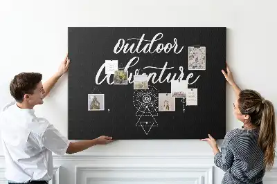 Tableau en liège déco Voyage et aventure