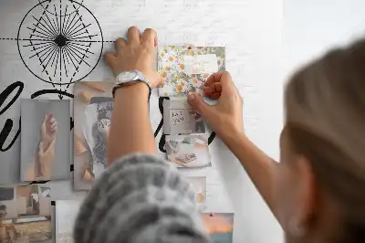 Tableau en liège déco Motif de voyage adventure