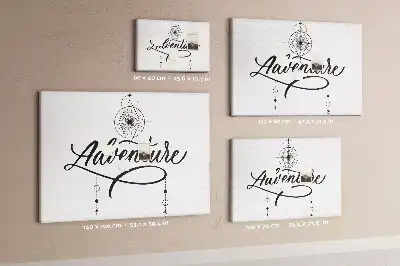 Tableau en liège déco Motif de voyage adventure