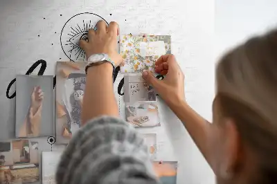 Tableau d’affichage en liège Appel de l'aventure slogan