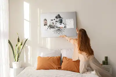 Tableau de liège Affirmation inspirante