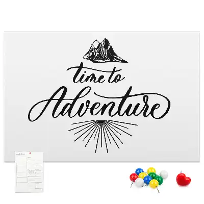 Tableau de liège Affirmation inspirante