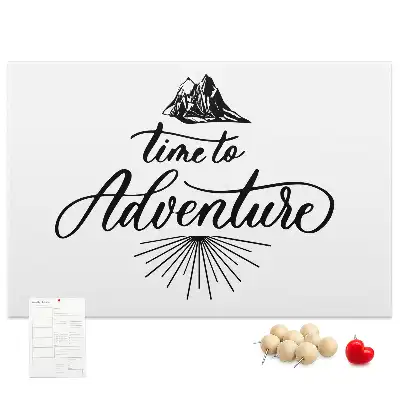Tableau de liège Affirmation inspirante