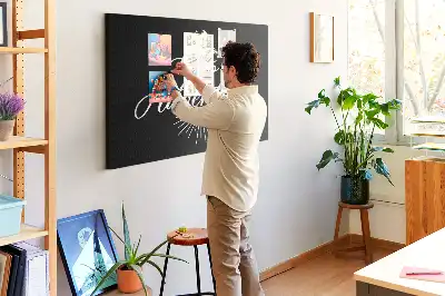 Tableau en liège déco Pensée sur les voyages et les aventures
