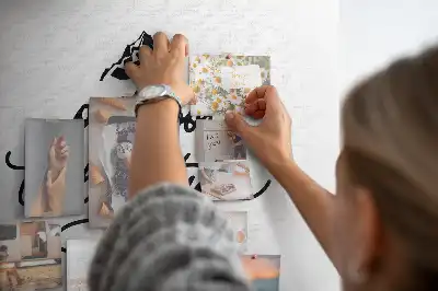 Tableau en liège déco Citation de motivation