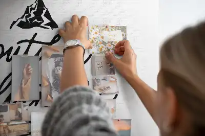 Tableau en liège déco Citation de motivation
