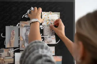Tableau d’affichage en liège Citation pour voyageur pour le mur