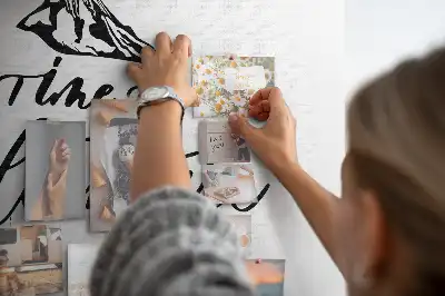 Tableau d’affichage en liège Slogan mural inspirant