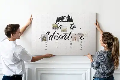 Tableau de liège Pensée motivante pour chaque jour