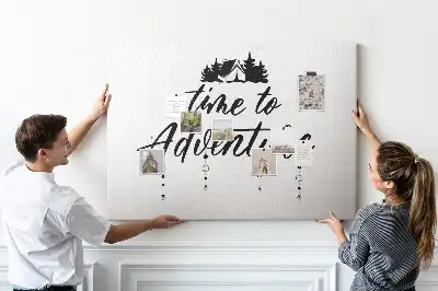 Tableau de liège Pensée motivante pour chaque jour