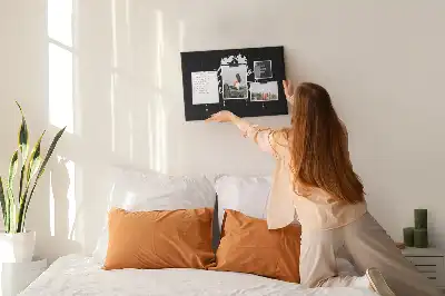 Tableau en liège déco Devise de vie de voyage