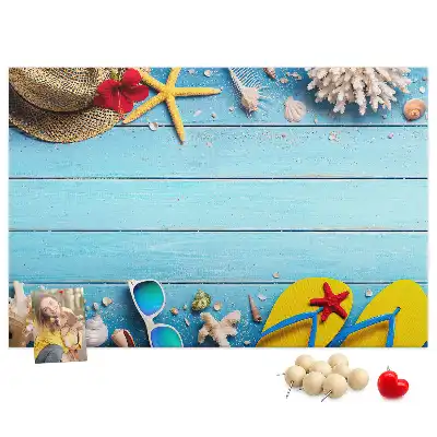 Tableau en liège déco Accessoires de bord de mer décoration