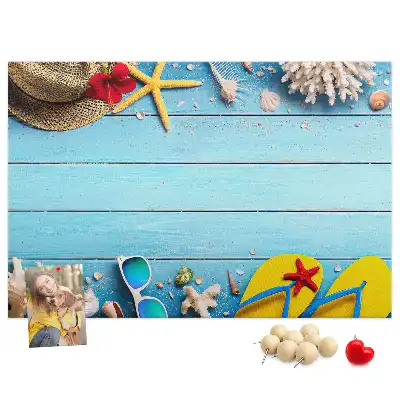 Tableau en liège déco Accessoires de bord de mer décoration